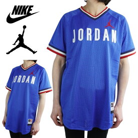 【クリックポスト発送】NIKE ナイキレディース Tシャツ954893 JORDAN 90'S BASEBALL MESH V-NECK TEEHYPER ROYAL(ハイパーロイヤル)ブルー 赤 白 ストリート ロゴ スポーツ ゲームシャツ バスケットボール