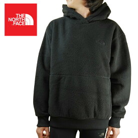 ノースフェイスTHE NORTH FACEレディース パーカーW DUNRAVEN PULLOVER HOODYウィメンズ ダンレイブン プルオーバー フーディTNF BLACK(ブラック)女性用 トップス ボア フリース ファー 黒 アウトドア ストリート