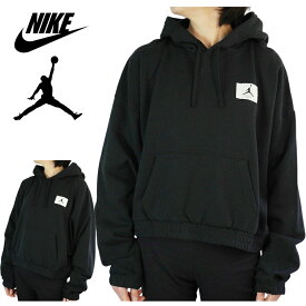 ナイキ NIKEレディース パーカーDD6998 AIR JORDAN ESSENTIALS FLEECE HOODIEエアジョーダン エッセンシャルズ フリース フーディBLACK(ブラック)女性用 フード スウェット ロゴ スポーティ ストリート バスケ 黒