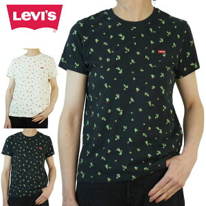 ���[�o�C�X LEVI'S T�V���c�y�N���b�N�|�X�g�����z���f�B�[�X ���ԕ� ����T�V���cSTANDARD FIT ALL-DAY SOFT FLORAL TEE�z���C�g �� �u���b�N �����g�� ���B���e�[�W 70s�W�[���Y �f�j�� 501 550 560Y2K �g�b�v