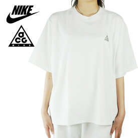 ナイキ NIKE【クリックポスト対応可】レディース TシャツACG SHORTSLEEVE TEEエーシージー ショートスリーブTシャツ 半袖TEEWHITE(ホワイト)白 女性用 アウトドア スポーツ カジュアル トレーニング ランニング