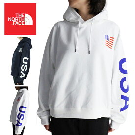 ノースフェイスUSA企画 日本未発売THE NORTH FACEレディース パーカーW IC PULLOVER HOODIE 3プルオーバーフーディ3TNF WHITE(ホワイト)AVIATOR NAVY(アビエイターネイビー)白 スウェット アウトドア ストリート キャンプ