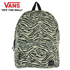 VANS �o���Y ���@���YDEANA III BACKPACK�f�B�A�i3�o�b�N�p�b�NZEBRA BEIGE/BLACK (�[�u��/�x�[�W���u���b�N)�j�����p �����b�N �t�@�[ �{�A �X�g���[�g �X�P�[�g�{�[�h