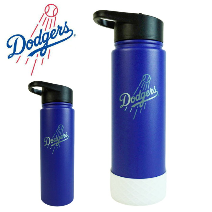 楽天市場】ロサンゼルス ドジャース公式グッズウォーターボトル 24oz 