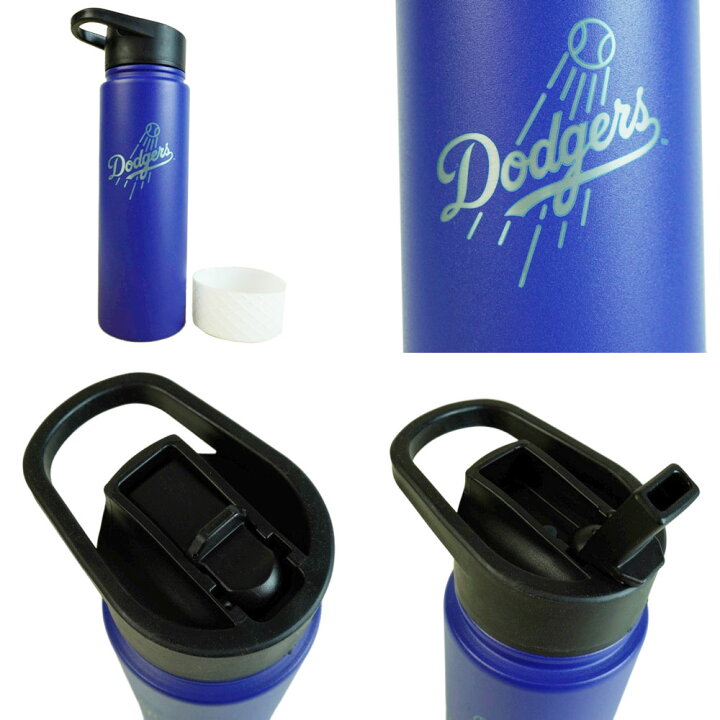 楽天市場】ロサンゼルス ドジャース公式グッズウォーターボトル 24oz 