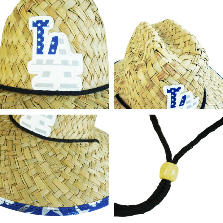 楽天市場】FOCO ロサンゼルス ドジャース公式STREW HAT ストローハット 