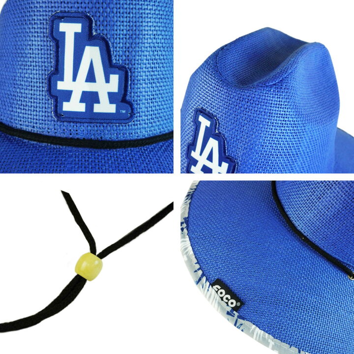 楽天市場】FOCO ロサンゼルス ドジャース公式STREW HAT ストローハット 