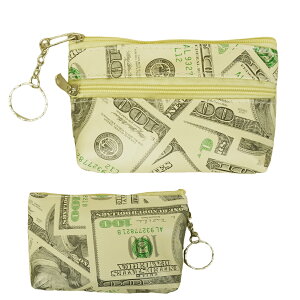 �y��`�O�X�֑Ή��z�j�����p �|�[�`100DOLLER MINI POUCH COIN CASE100�h�� �~�j �|�[�` �R�C���P�[�XIVORY(�A�C�{���[)���D �A�����J�h�� �������� ���K���ꐼ�C�� HIPHOP US ���� �G�� �O�b�Y