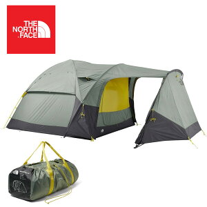 ノースフェイス THE NORTH FACEウォールテントWAWONA 6P TENT ワオナ6人用テントAGVGRN/ASPHTGRY(アガベグリーン/アスファルトグリーン)キャンプ アウトドア 野外テント 前室付 キャンパー ファミリー リ