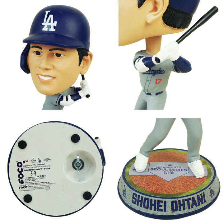 楽天市場】大谷翔平 ボブルヘッド 9.5インチFOCO MLB BIG HEADS 9.5 