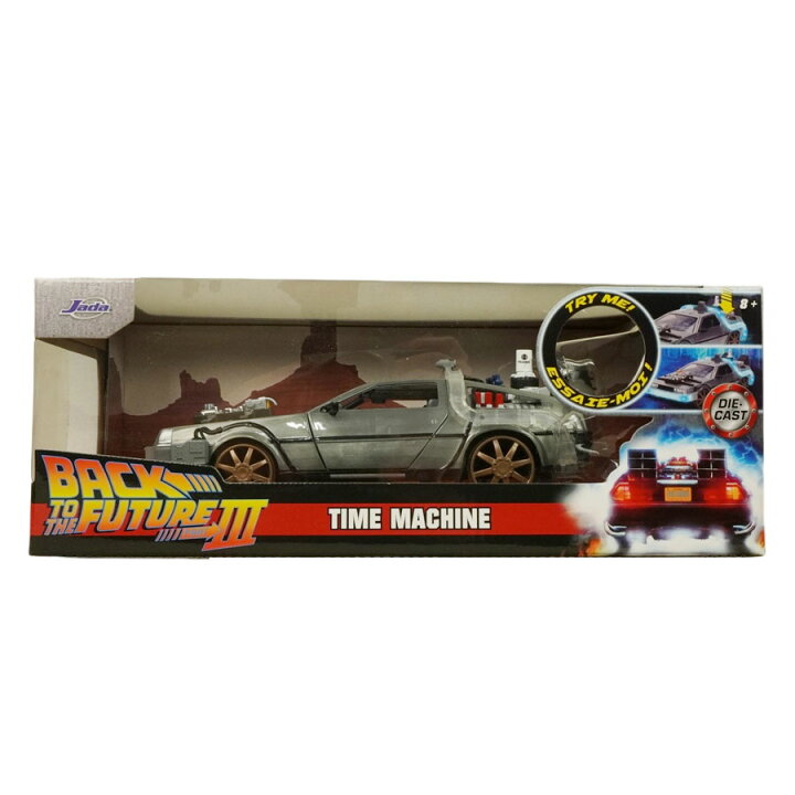 楽天市場】ダイキャスト 1/24 箱入り ミニカーBACK TO THE FUTURE III 