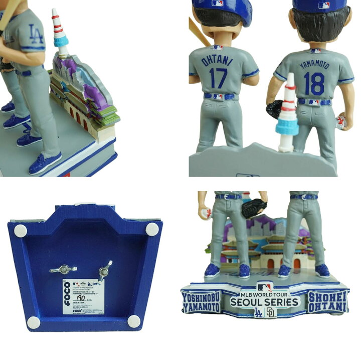 楽天市場】大谷翔平 山本由伸 ボブルヘッド 5インチFOCO MLB BIG HEADS 