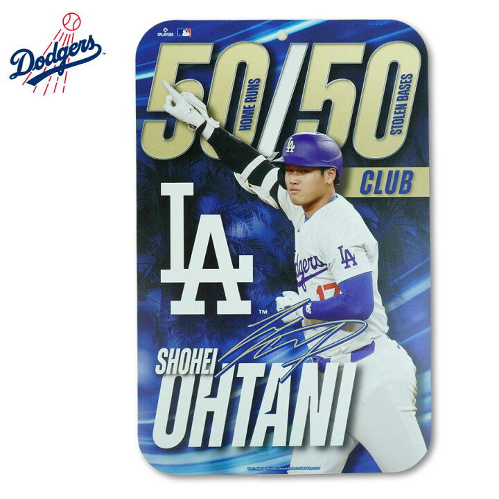 楽天市場】大谷翔平 ロサンゼルス ドジャース 公式グッズ50-50 