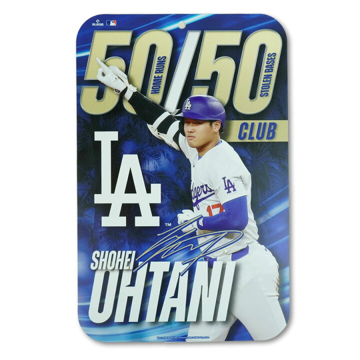 楽天市場】大谷翔平 ロサンゼルス ドジャース 公式グッズ50-50 