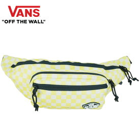 VANS バンズ ヴァンズSTREET READY WAストリートレディウエストバッグCHECKERBOARD YELLOW/WHITE (チェッカー イエロー/ホワイト)男女兼用 ボディバッグ ヒップサック ストリート スケートボード