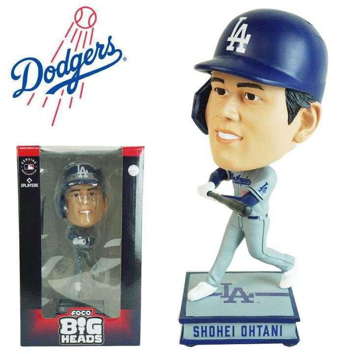 楽天市場】大谷翔平 ボブルヘッド 9.5インチFOCO MLB BIG HEADS 9.5 