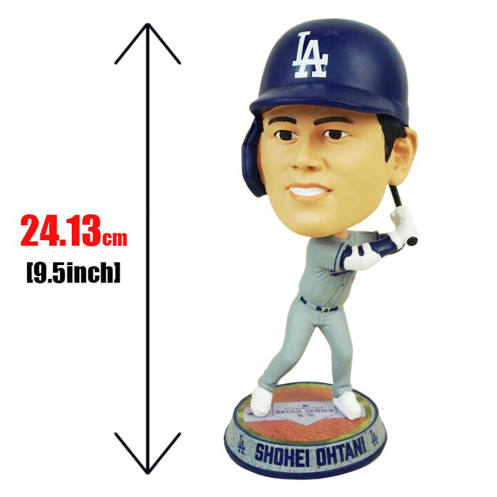 楽天市場】大谷翔平 ボブルヘッド 9.5インチFOCO MLB BIG HEADS 9.5 