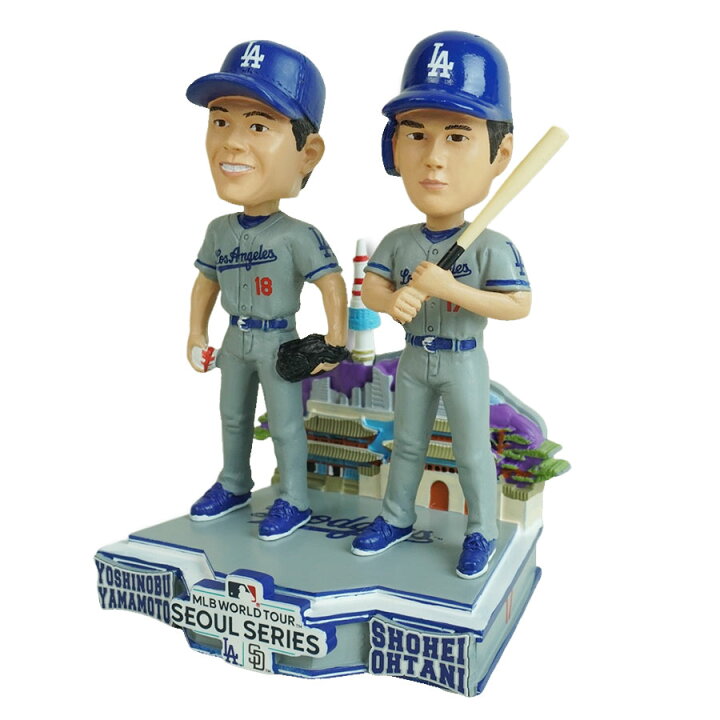 楽天市場】大谷翔平 山本由伸 ボブルヘッド 5インチFOCO MLB BIG HEADS 
