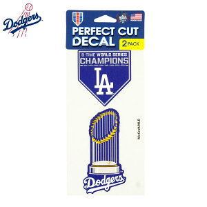 T[X hW[X ObY`OX֑ΉWIN CRAFT [hV[Y`sIY XebJ[ 2Zbg ItBV V[PERFECT CUT DECAL 2PACK 8-TIMELA DODGERS T[X hW