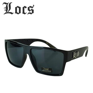 Y TOXy`OX֑ΉzLOCS [N bNX8LOC91105 SUNGLASSES TOXBLACK(ubN)  ዾ C `J[m HIPHOP Xg[g