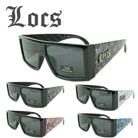 【定形外郵便対応可】メンズ サングラスLOCS ローク ロックス8LOC91160 BANDANA SUNGLASS バンダナサングラスBLACK/BLUE(ブラック/ブルー) BLACK/RED(ブラック/レッド)BLACK/WHITE(ブラック/ホワイト) BLACK/BLACK(ブラック/ブラック)黒 西海岸