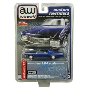 �~�j�_�C�L���X�g 1/64 ������ �~�j�J�[AW 1�F64 1970 CHEVY IMPALA SPORT COUPE MIJO EXCL�V�F�r�[ �C���p�� �X�|�[�c �N�[�y �~�j�_�C�L���X�g�J�[ �I�[�g ���[���h ����d�l�u���[ �� BLUE ���[���C�_�[ 