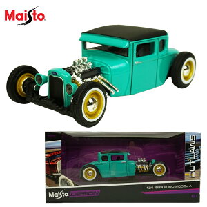 _CLXg 1/24  ~jJ[MAISTO 1:24 1929 FORD MODEL A OUTLAWS}CXg tH[h fG[ AEgE _CLXgJ[~g O[  zbgbh AEg[ re[W A 