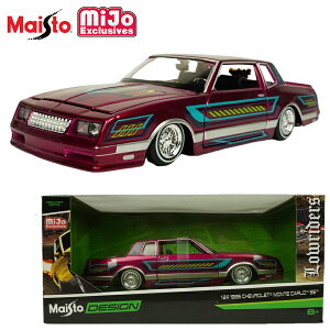 _CLXg 1/24  ~jJ[MAISTO 1:24 1986 CHEVROLET MONTE CARLO SS}CXg V{[ e Jp[v  [C_[ VFr[ re[W A CeA K[W
