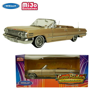 �_�C�L���X�g 1/24 ������ �~�j�J�[MIJO 1:24 1963 CHEVROLET IMPALA�~�z�E�G�N�X�N���[�V�u�Y �V�{���[ �C���p�� �_�C�L���X�g�J�[���C�g�S�[���h �� ���[���C�_�[ �V�F�r�[ �r���e�[�W�� �A���� �C