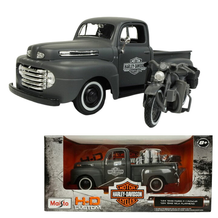 楽天市場】ダイキャスト 1/24 箱入り ミニカーMAISTO 1:24 1948 FORD F 