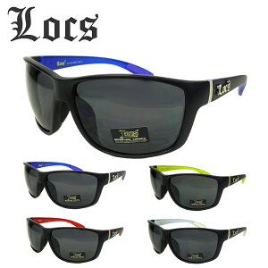 �y��`�O�X�֑Ή��z�����Y �T���O���XLOCS ���[�N ���b�N�X8LOC91140 SUNGLASSES �T���O���X�u���b�N �u���[ �C�G���[ ���b�h �N���A ���A�E�g�h�A �X�|�[�c ���C�� �`�J�[�m HIPHOP�X�g���[�g �`