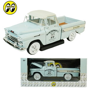 _CLXg 1/24  ~jJ[Mooneyes 1958 Chevrolet Apache Cameo DIE-CAST[ACY 1958 V{[ Apb` JI[C_[ VFr[ re[W  A NVbNCeA K[W 