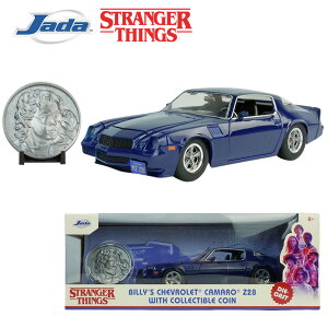 �_�C�L���X�g 1/24 ������ �~�j�J�[JADA STRANGER THINGS CHEVROLET CAMARO Z28�X�g�����W���[�V���O�X �r���[ �J�}�� Z28�u���[ �� BLUE �}�b�X���J�[ �A���� �}�b�N�X �f���S���S���R�C���t�� Netflix �L����