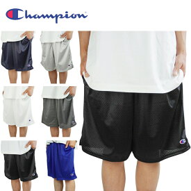 CHAMPION チャンピオンメンズ ハーフパンツ【クリックポスト発送】CLASSIC MESH SHORTクラシック メッシュ ショーツBLACK（ブラック）NAVY（ネイビー）GRANITE HEATHER（チャコール）ATHLETIC GRAY（アスレチックグレー）WHITE（ホワイト）