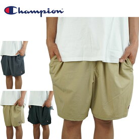 CHAMPION チャンピオンメンズ ハーフパンツ【クリックポスト発送】7-INCH WOVEN SPORTS STRETCH SHORTS7インチ ウーヴンスポーツ ストレッチ ショーツブラック カントリーウォルナット ペッパーコーングレー