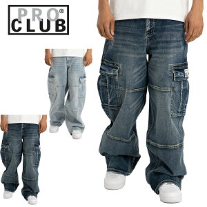 �v���N���u PRO CLUB �t�@�b�V�������C�� FASHION LINEBAGGY DENIM CARGO �o�M�[ �f�j�� �J�[�SLIGHT STONE WASH ���C�g�X�g�[���E�H�b�V��DARK STONE WASH �_�[�N�X�g�[���E�H�b�V���W�[�p�� ���[�Y ���C�h�p��