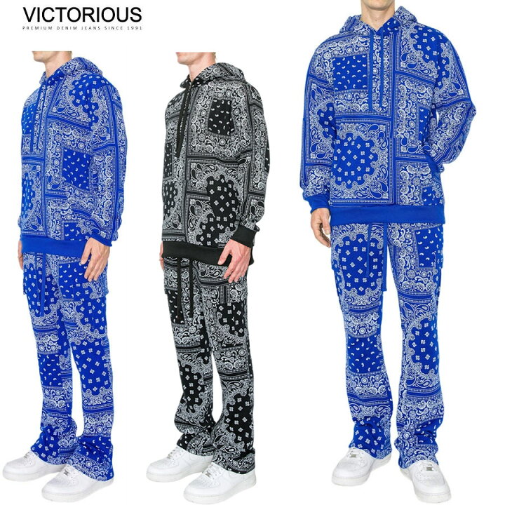楽天市場】VICTORIOUS ビクトリアスメンズ セットアップBandana 