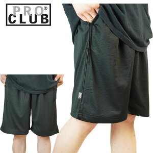 �v���N���u PRO CLUB�����Y �V���[�cCOMFORT MESH SHORTS�R���t�H�[�g ���b�V�� �V���[�cBLACK(�u���b�N)�����Y �� HIPHOP �Y�{�� �o�X�p�� �n�[�p�� �傫��