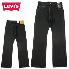 メンズ フレアパンツリーバイス LEVI'S517 BOOTCUT 005170244517 ブーツカットパンツBLACK ブラック 黒デニム ジーンズ ジーパン ウォッシュ クラシック 定番