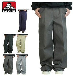 BEN DAVIS �x���f�C�r�X�S�����J�b�g ���[�N�p���c GORILLA CUT WORK PANTS�J�[�L ���C�g�O���[ �`���R�[�� �u���b�N �l�C�r�[�ɑ� ���� �o�M�[ �X�g���[�g�j�����p �D�F �� �� �x�[�W�� ���S �^�O