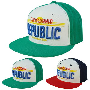�j�����p �L���b�vCALIFORNIA REPUBLIC SNAPBACK CAP�J���t�H���j�A ���p�u���b�N �X�i�b�v�o�b�N �L���b�vGREEN/WHITE(�O���[��/�z���C�g) NAVY/WHITE/RED(�l�C�r�[/�z���C�g/���b�h)�j�����p �� �� �� �� �J