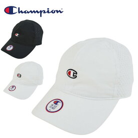 CHAMPION チャンピオン【クリックポスト対応可】メンズ キャップH05792 MESH CAPメッシュキャップWHITE(ホワイト) BLACK(ブラック)男女兼用 レディース 帽子 黒 白 USAモデル ワッペン