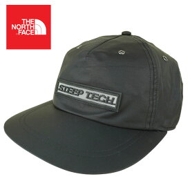 ノースフェイス 帽子THE NORTH FACESTEEP TECH CAPスティープテックキャップTNF BLACK(ブラック)男女兼用 90年代 Y2K ユニセックス 黒 ストリート