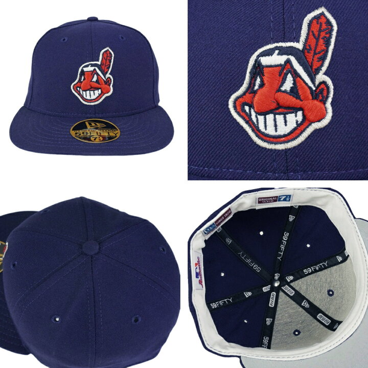 楽天市場】NEW ERA ニューエラ59FIFTY 廃盤モデル INDIANS 5950 