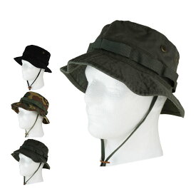 【クリックポスト対応可】男女兼用 キャップSAFARI HAT ARMY HATサファリハット　アーミーハット　CAMO(カモ) OLIVE(オリーブ) BLACK(ブラック)メンズ　レディース　帽子　アドベンチャーハット　アウトドア　紐付き　コード　迷彩　黒