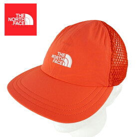 【クリックポスト対応可】ノースフェイス キャップTHE NORTH FACERUNNER MESH CAPランナーメッシュキャップHORIZON RED (ホライゾンレッド)男女兼用 帽子 ユニセックス 赤 ロゴ