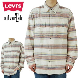 �����Y �V���c�y�N���b�N�|�X�g�����z���[�o�C�X LEVI'S �V���o�[�^�u ���[�Y�V���c �{�[�_�[SILVER TAB LOOSE SHIRTS�t�����l���V���c �l���V���c �N�� �l�C�e�B�u�c�C�� Y2K �f�j�� �W�[���Y 501 �t
