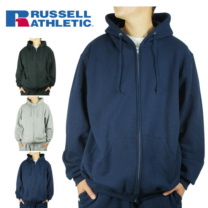 楽天市場】ラッセルアスレチック RUSSELLメンズ ジップパーカーMEN