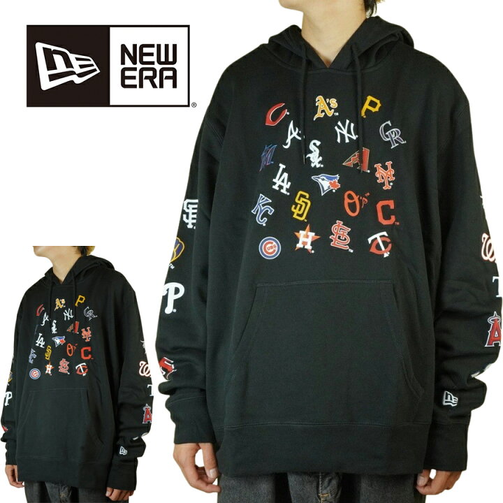 楽天市場】ニューエラ NEW ERAメンズ パーカー30182BE00 MLB ALLOVER 