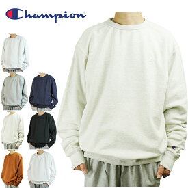 チャンピオン CHAMPIONメンズ スウェット トレーナーPOWERBLEND FLEECE CREWパウダーブレンド フリースクルーレザーブラウン オートミールヘザー オックスフォードグレーネイビー ホワイトヘザー ホワイト ブラック